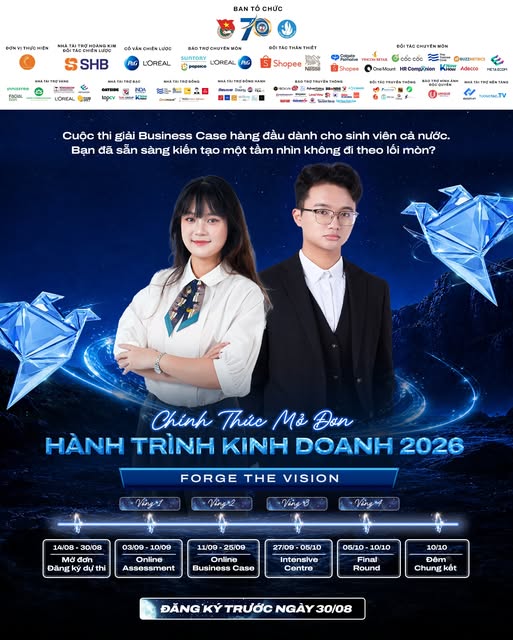 mở đơn hành trình kinh doanh